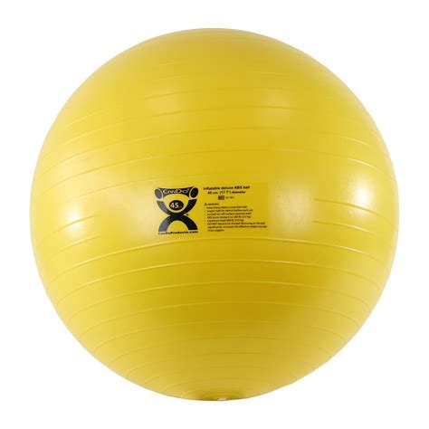 45cm exercise ball.